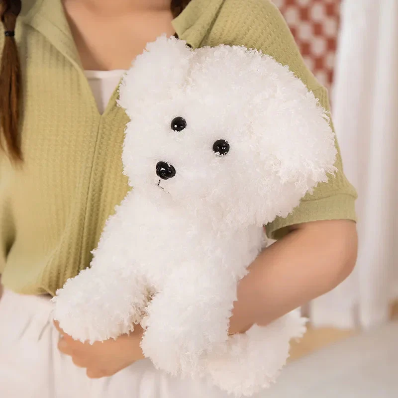 Plüschtier Bichon Frise – Kuscheltier - Stofftier weich