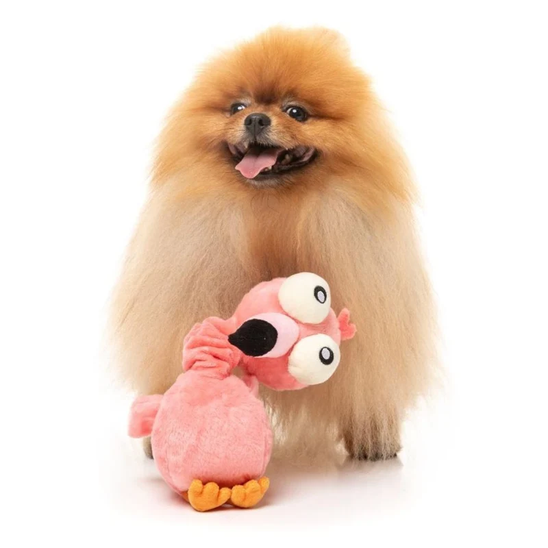 Hundespielzeug Neck Minnit - Neckole The Flamingo