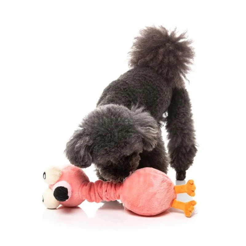 Hundespielzeug Neck Minnit - Neckole The Flamingo