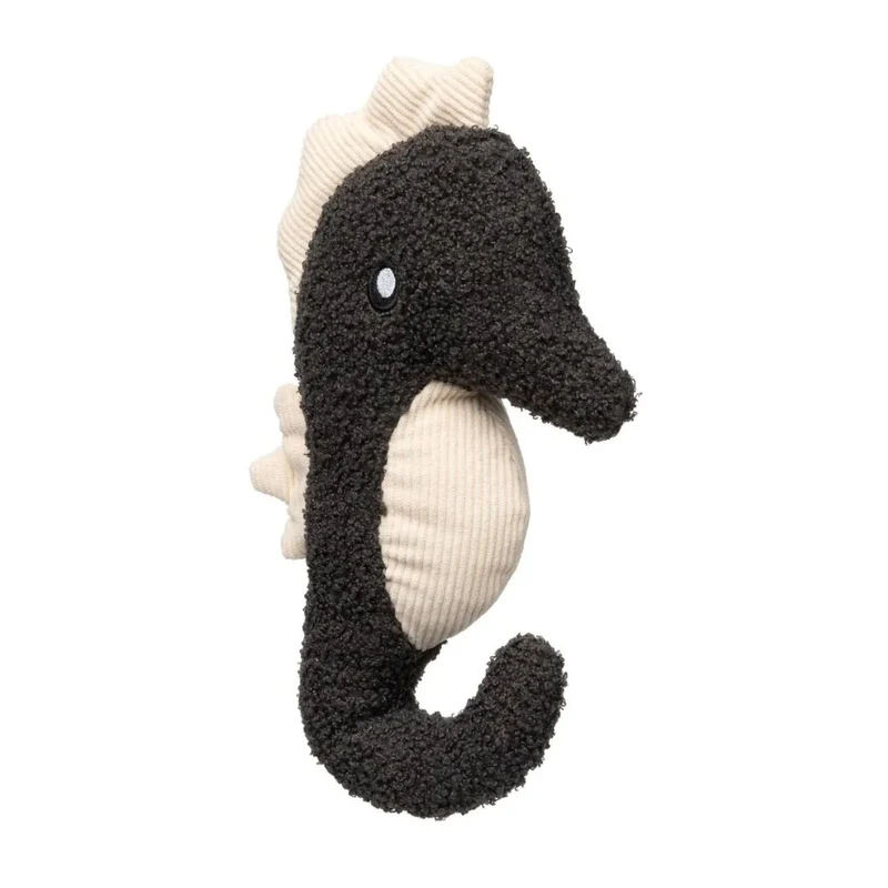 Hundespielzeug Seepferdchen Bouclé Slate Grey