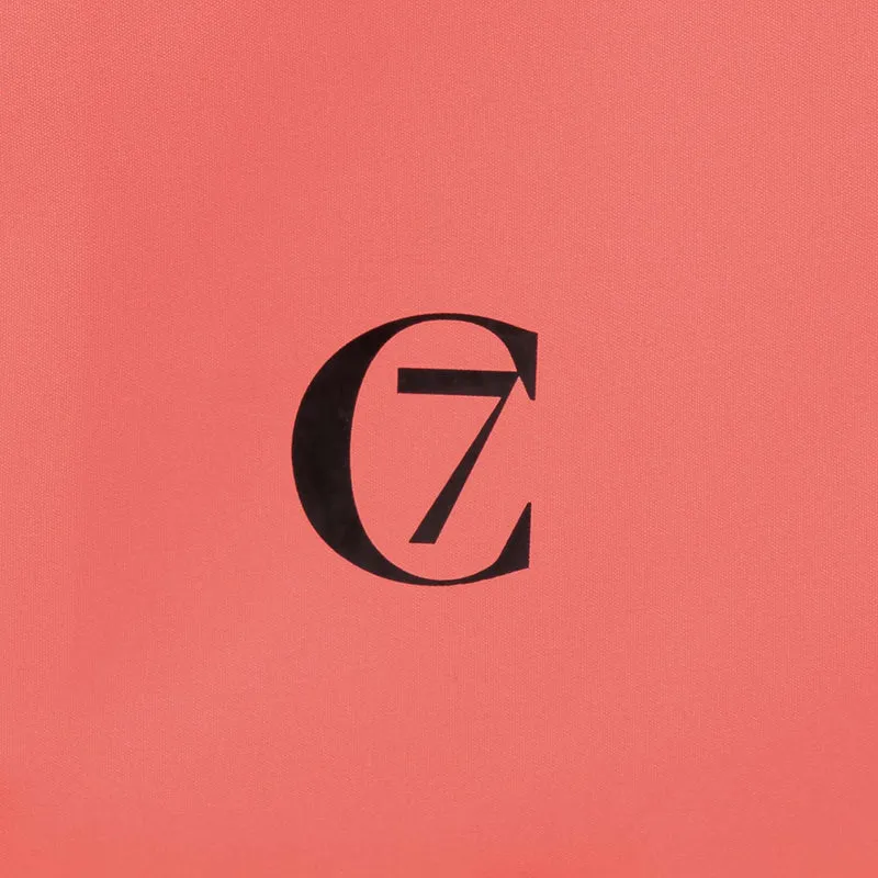 Hunderegenmantel Dackel AKTIV Peach / Neon Pink