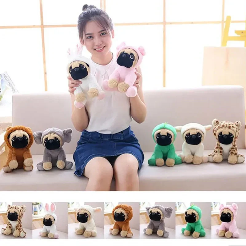 Plüschtier Mops – Kuscheltier - Stofftier weich