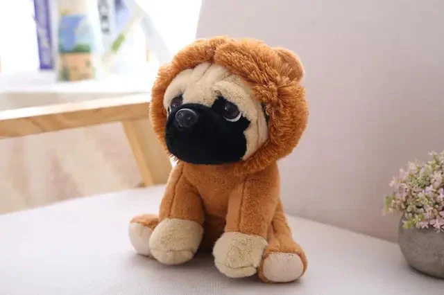 Plüschtier Mops – Kuscheltier - Stofftier weich