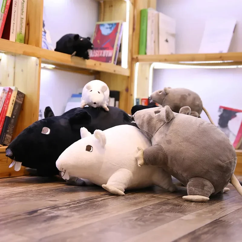 Plüschtier Ratte – Kuscheltier - Stofftier weich