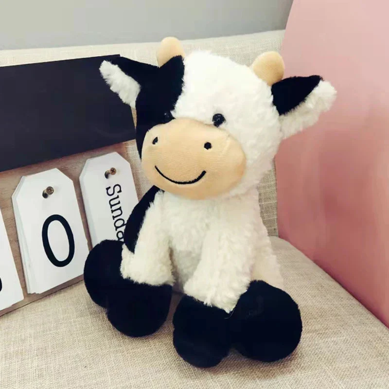 Plüschtier Fluffy Kuh – Kuscheltier - Stofftier weich