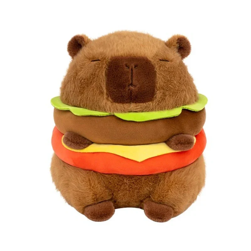 Plüschtier Capybara Burger – Kuscheltier - Stofftier
