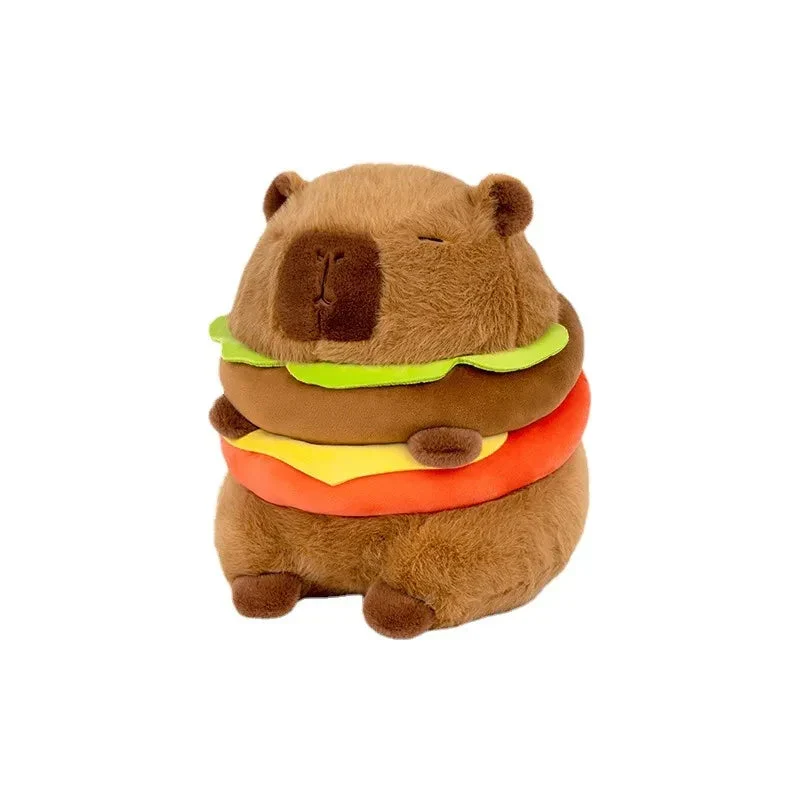 Plüschtier Capybara Burger – Kuscheltier - Stofftier