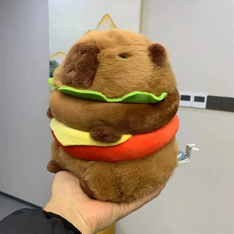 Plüschtier Capybara Burger – Kuscheltier - Stofftier