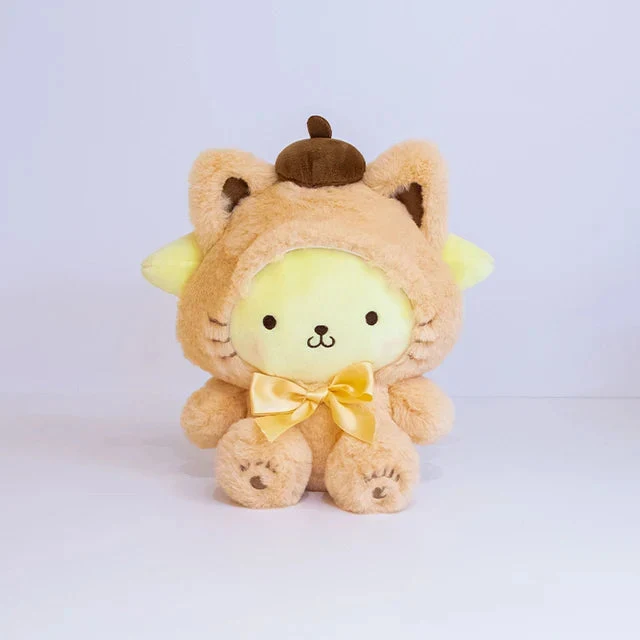 Plüschtier Hello Kitty – Kuscheltier - Stofftier mit Hasenohren