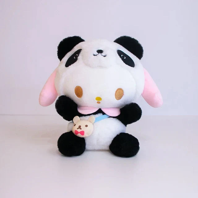 Plüschtier Hello Kitty – Kuscheltier - Stofftier mit Hasenohren