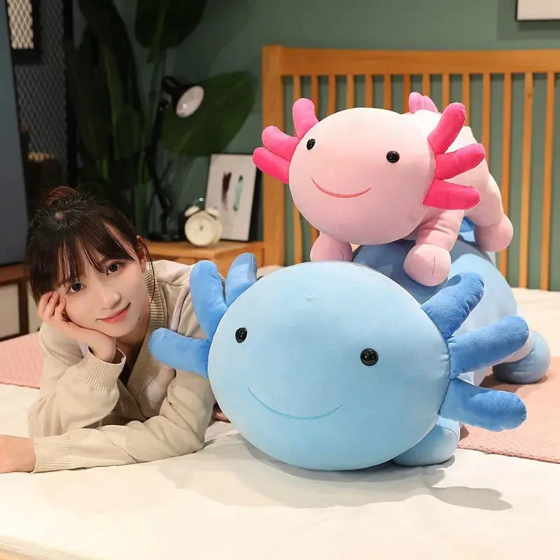 Plüschtier Axolotl – Kuscheltier - Stofftier mega süß