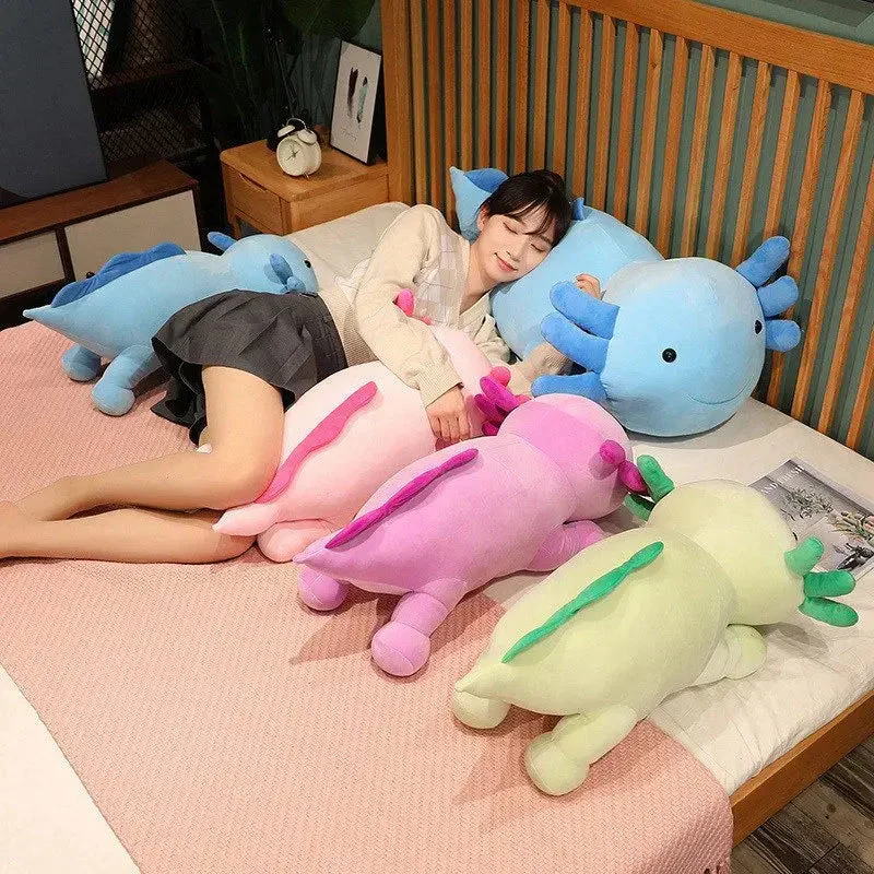 Plüschtier Axolotl – Kuscheltier - Stofftier mega süß
