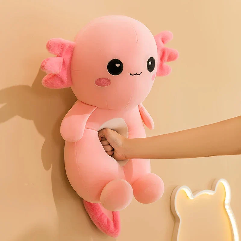 Plüschtier Axolotl – Kuscheltier - Stofftier weich