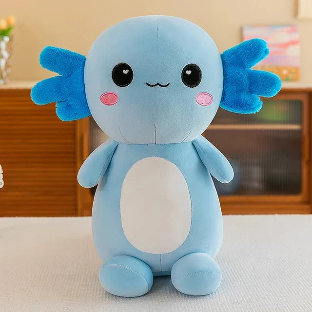 Plüschtier Axolotl – Kuscheltier - Stofftier weich