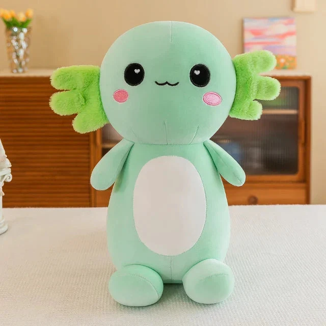 Plüschtier Axolotl – Kuscheltier - Stofftier weich