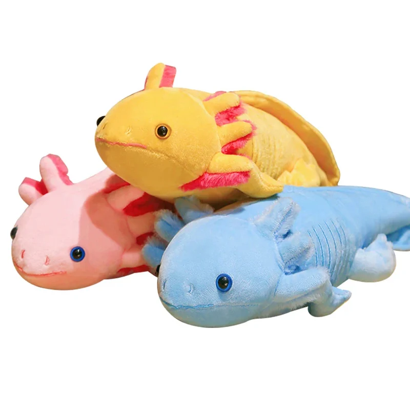 Plüschtier Axolotl – Kuscheltier - Stofftier weich