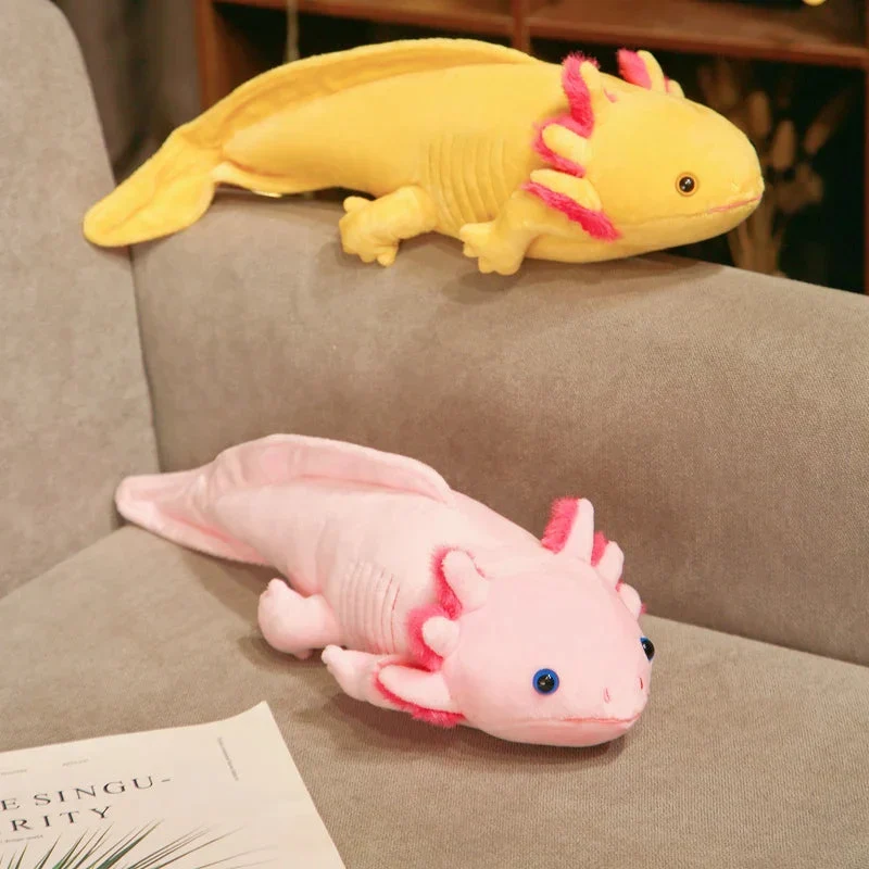 Plüschtier Axolotl – Kuscheltier - Stofftier weich