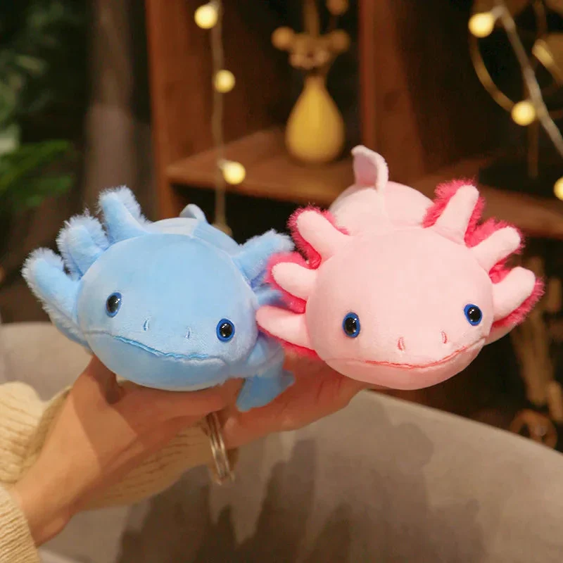 Plüschtier Axolotl – Kuscheltier - Stofftier weich
