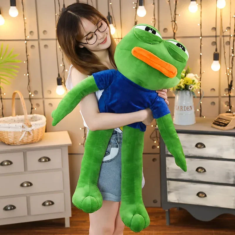 Plüschtier Pepe der Frosch – Kuscheltier - Stofftier