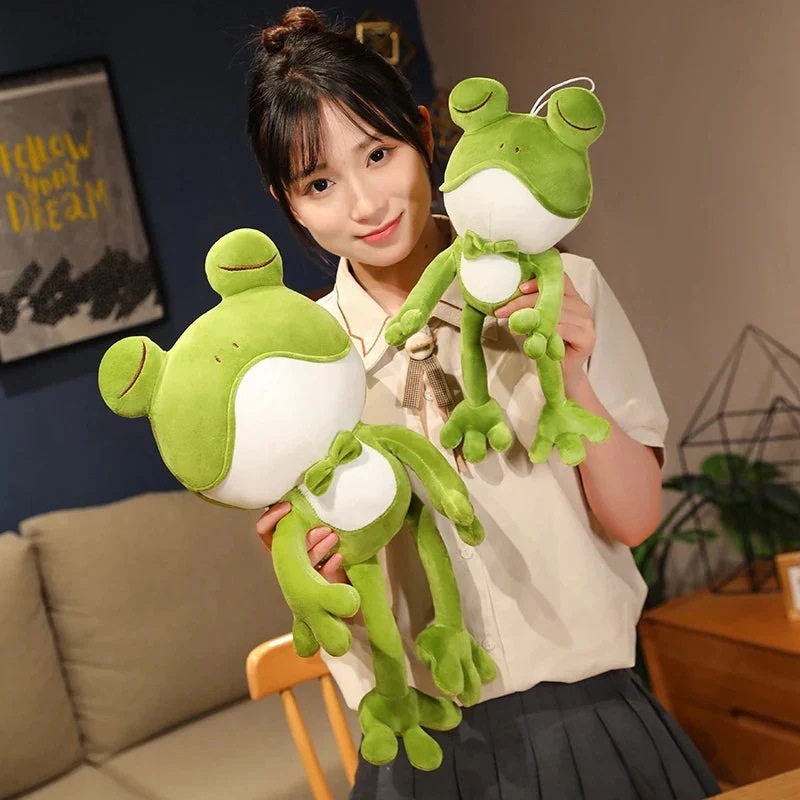 Plüschtier Frosch – Kuscheltier - Stofftier weich