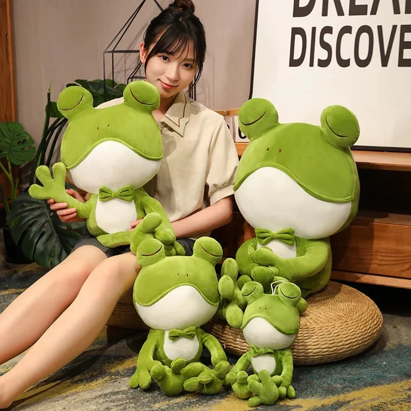 Plüschtier Frosch – Kuscheltier - Stofftier weich
