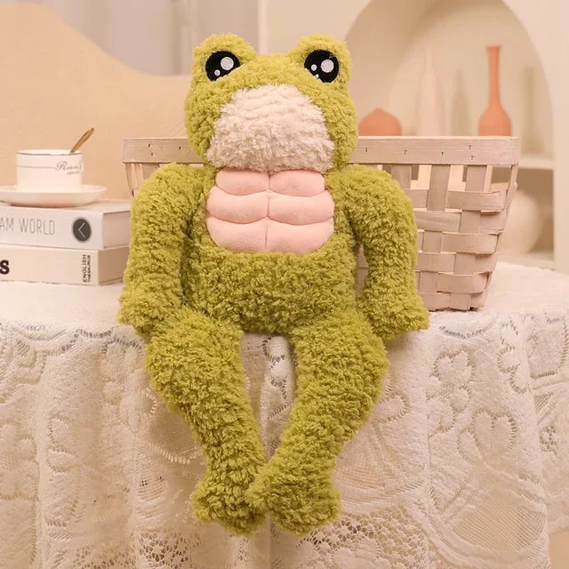 Plüschtier Frosch – Kuscheltier - Stofftier weich