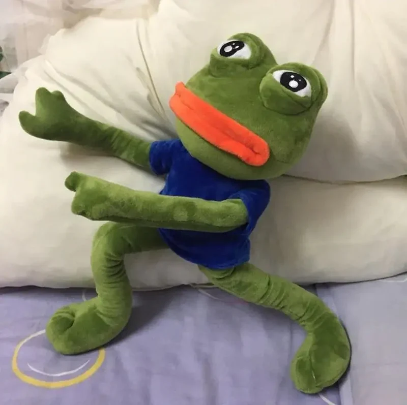 Plüschtier Pepe Der Frosch – Kuscheltier - Stofftier