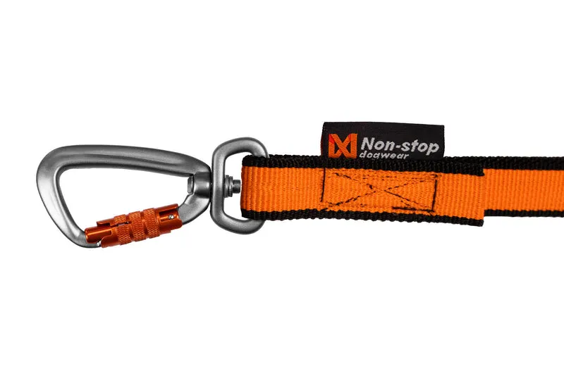 Bungee Leash Orange / Black
