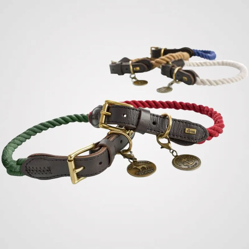 HUNTER - List mit Leder | Hundehalsband