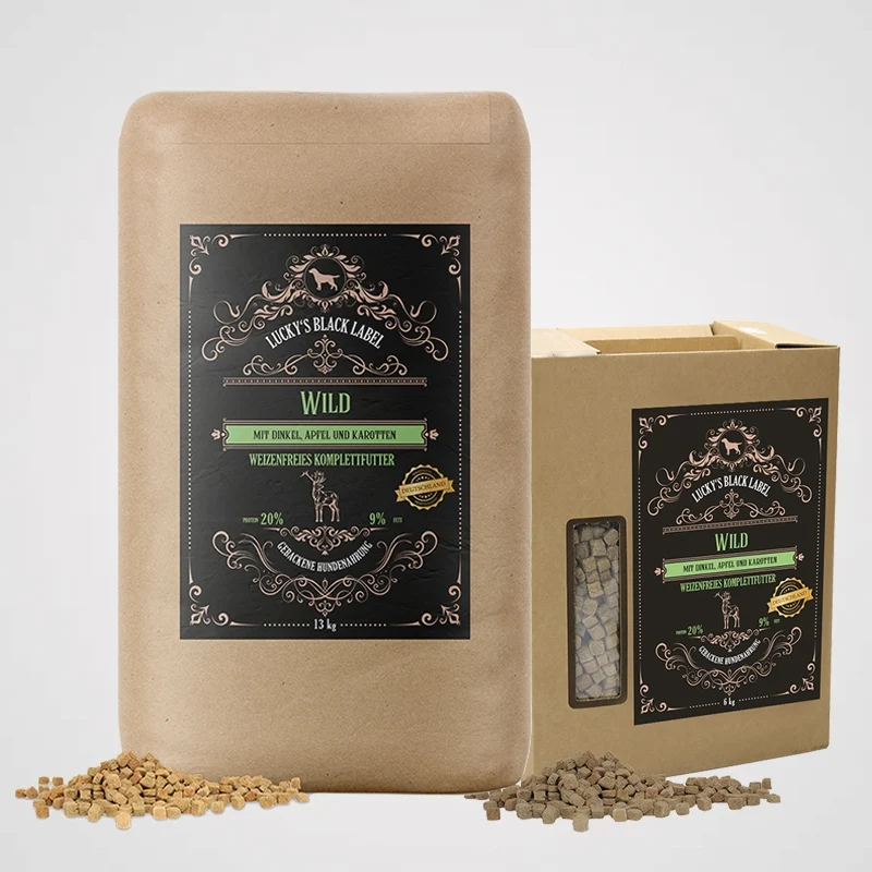 BLACK LABEL - Wild | weizenfreies Premiumtrockenfutter, ofengebacken