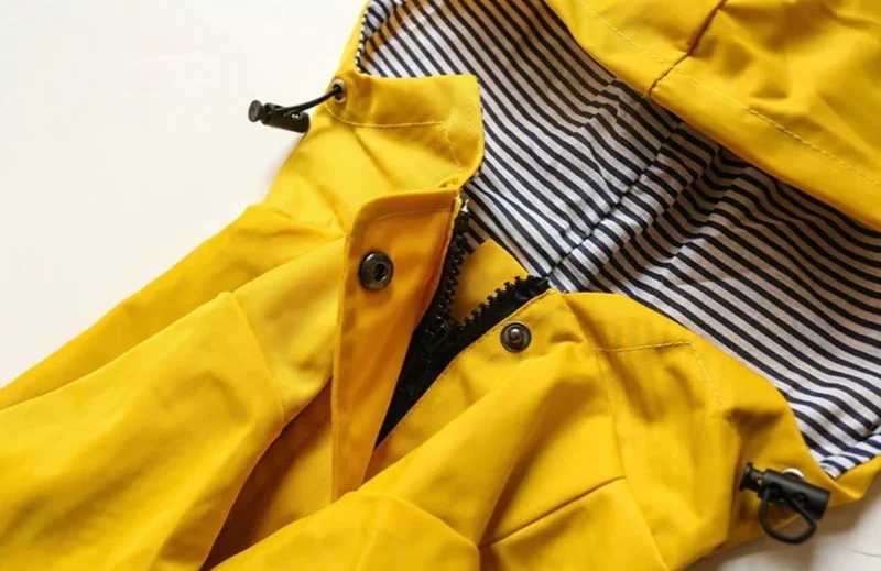 Dog Rain Coat - Yellow