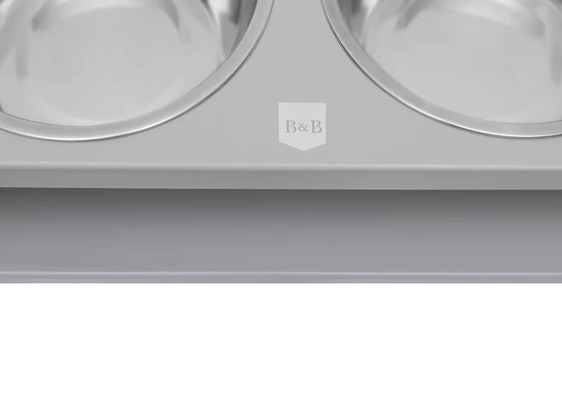 Vaissellerie Teckel Grande Gamelle Double (gris)