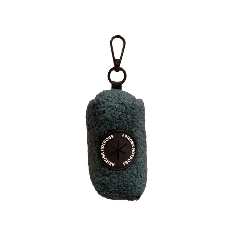 Mini Porte Sacs Poubelle Teddy Vert