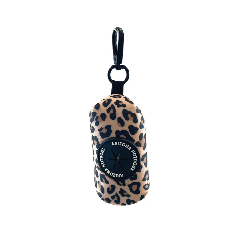 Mini Porte Sacs Poubelle Léopard