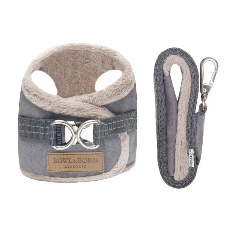 Sellerie Teckel Harnais Yeti Gris