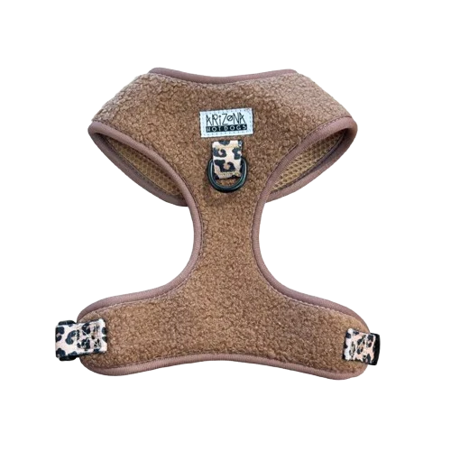 Sellerie Teckel Harnais Teddy Brun