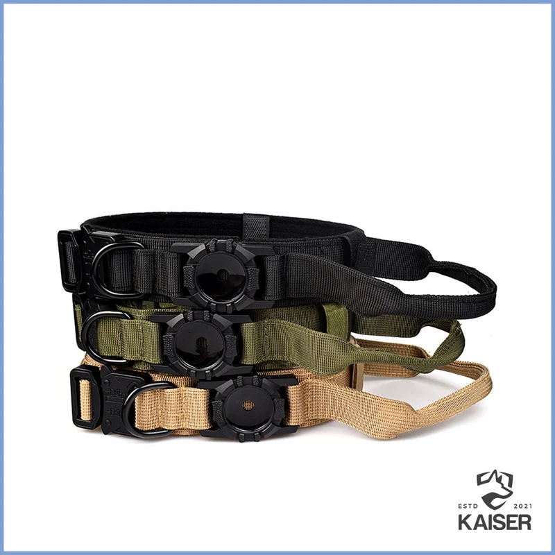 Apple Airtag Hundehalsband mit Griff