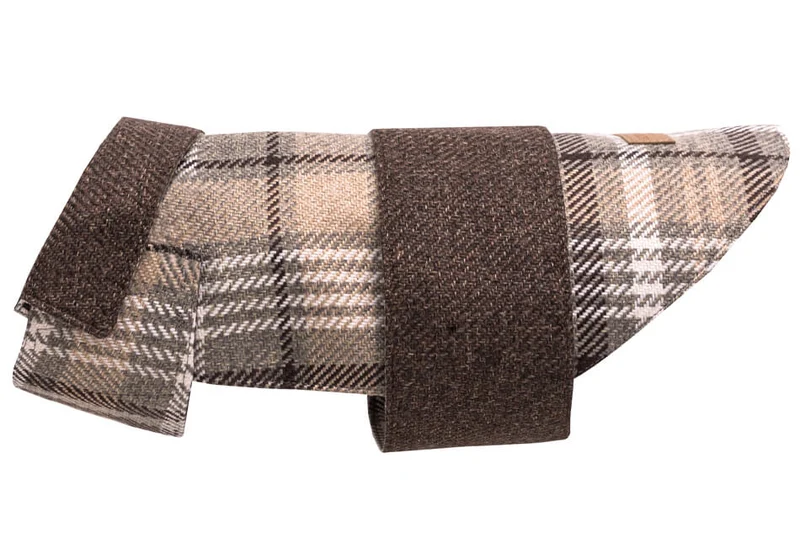 Vêtement Teckel Leaf Manteau Marron (sur mesure)
