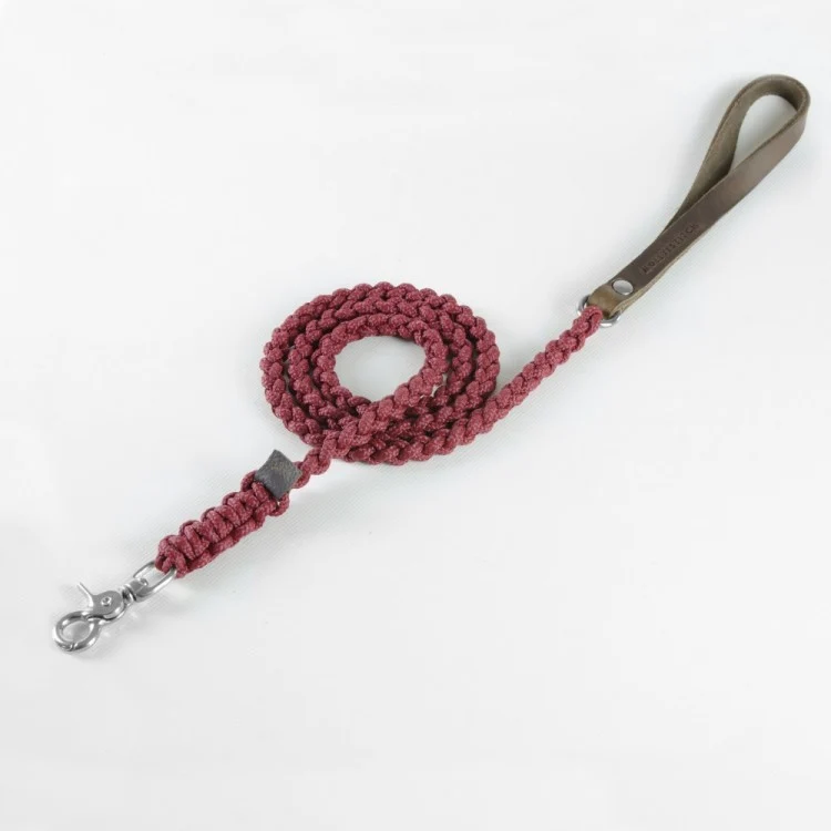 Sellerie Teckel Collier Touch Bordeaux