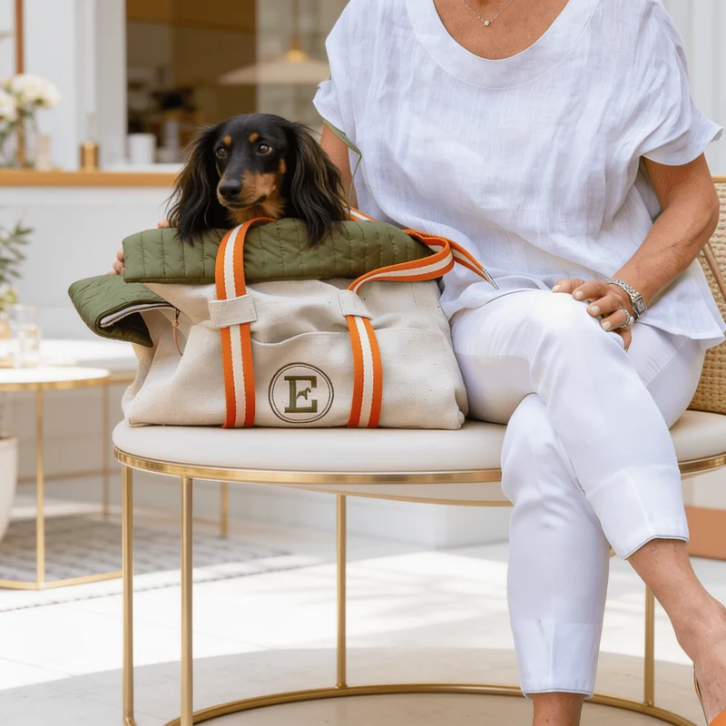 Sac de Voyage Teckel Canvas Militaire
