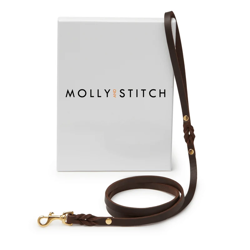 Sellerie Teckel Harnais en T Cuir Butter Marron