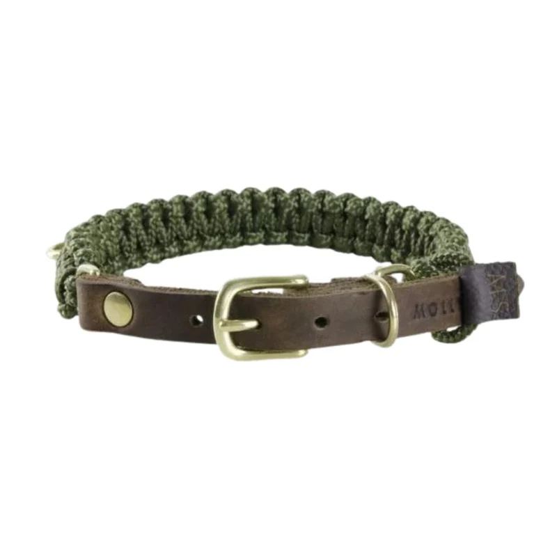 Sellerie Teckel Collier Touch Vert Militaire