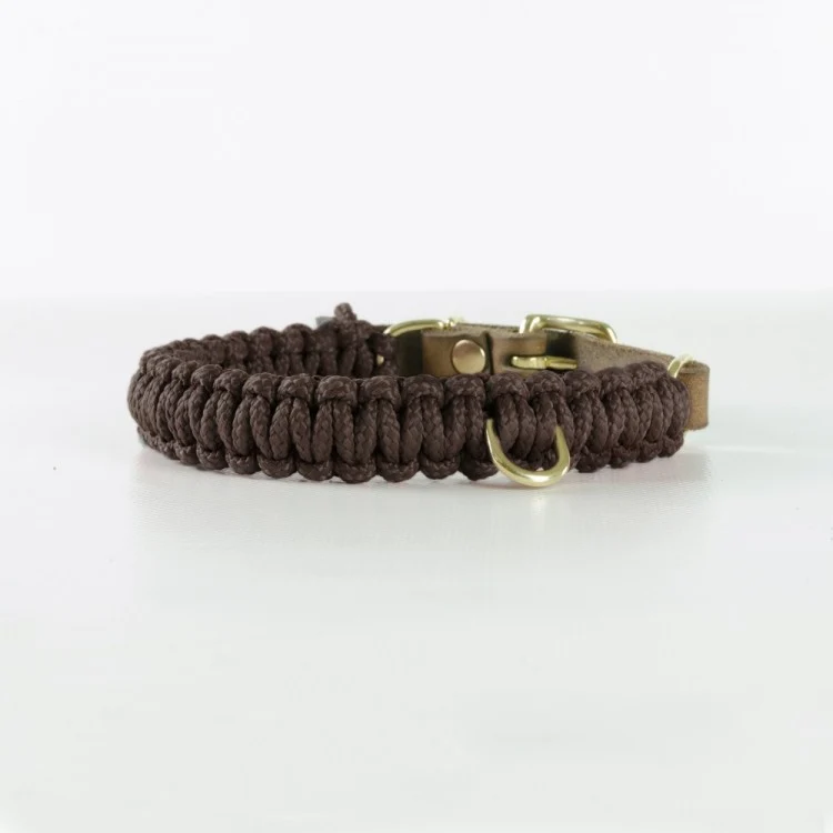 Sellerie Teckel Collier Touch Chocolat