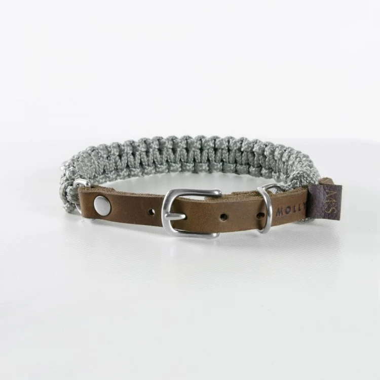 Sellerie Teckel Collier Touch Gris