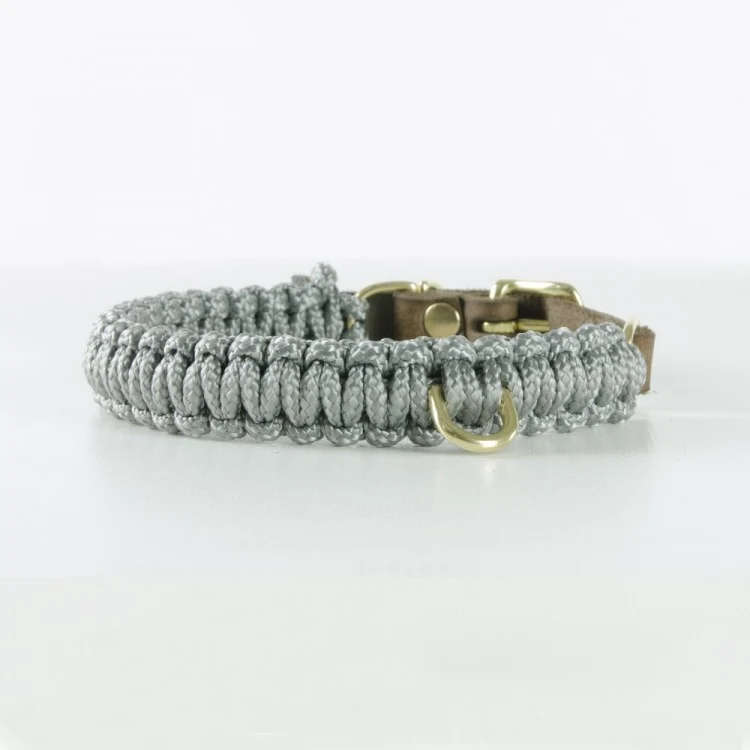 Sellerie Teckel Collier Touch Gris