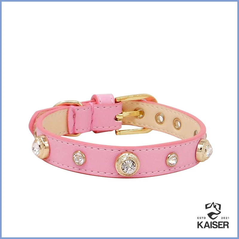 Luxus Hundehalsband Leder