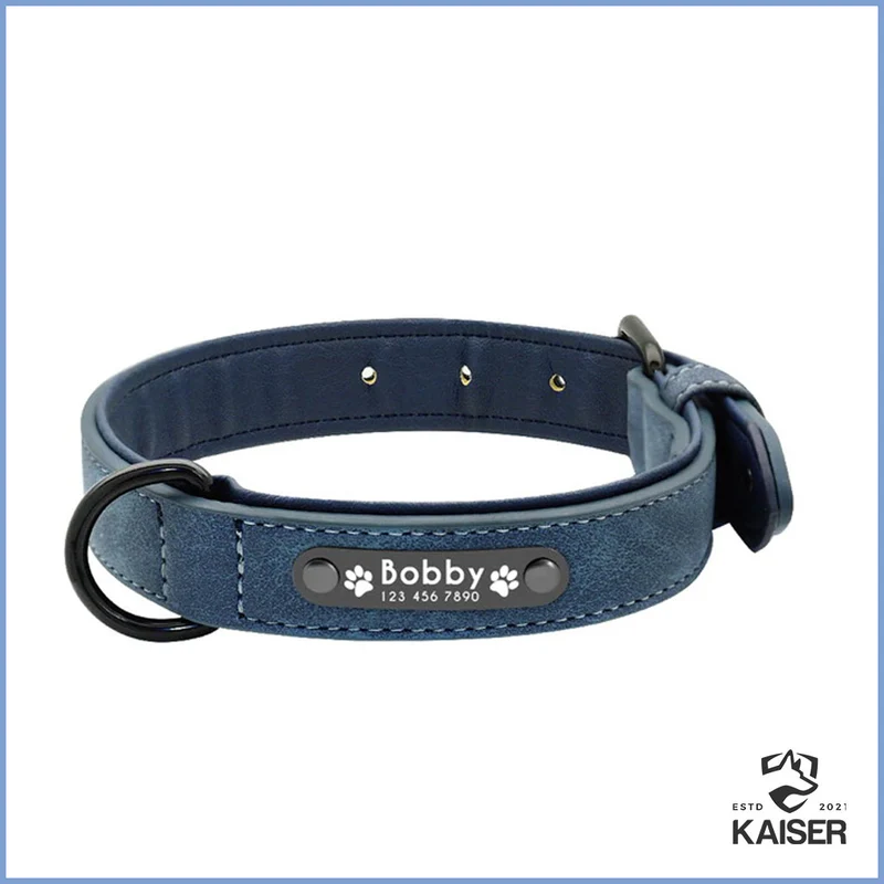 Hundehalsband Leder personalisiert
