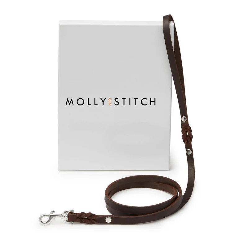 Sellerie Teckel Harnais en Y Cuir Butter Marron