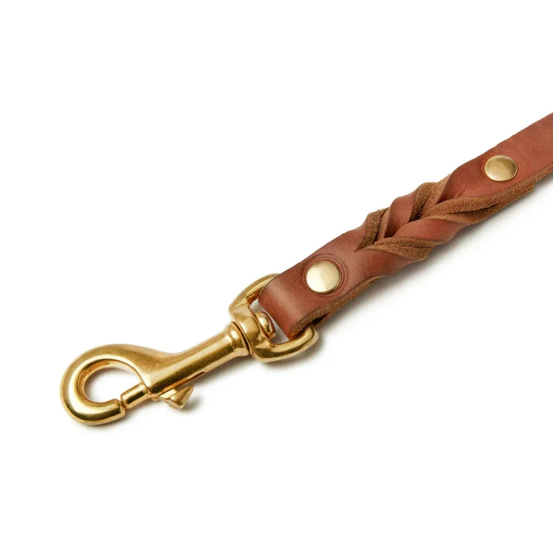 Sellerie Teckel Harnais en Y Cuir Butter Cognac