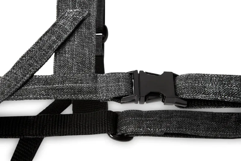 Sellerie Teckel Harnais Soft Rock Gris
